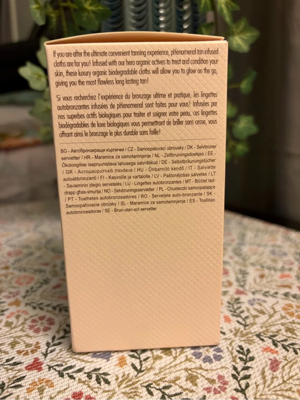 Phenomenal Organic Tan Infused Cloths - 16 count! BNIB